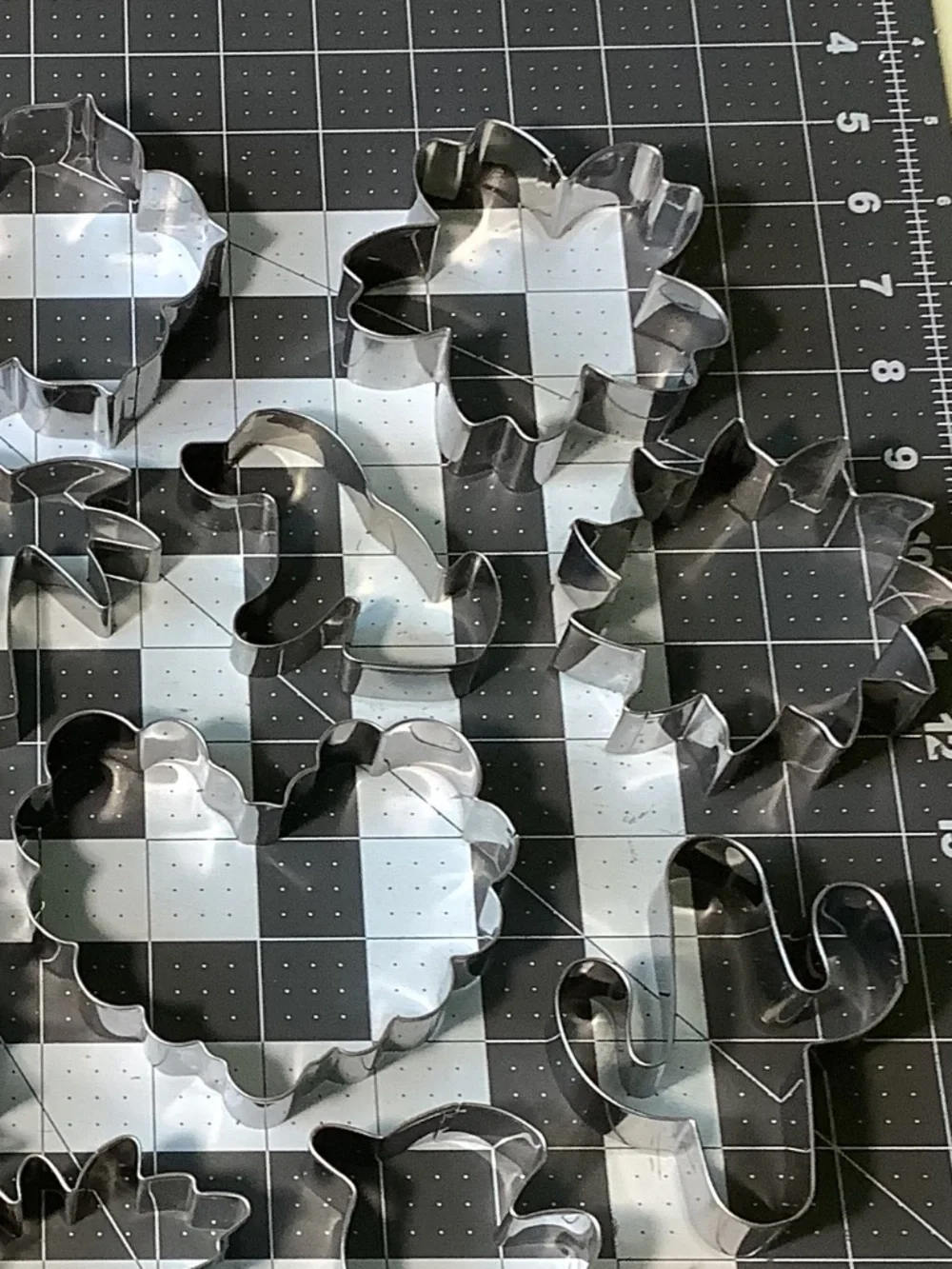 Cookie Cutters Set, Metal, 20 pcs